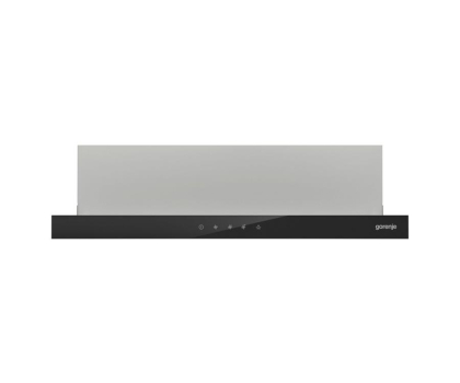 Okap kuchenny GORENJE TH64E3SGB Srebrny Czarne Szkło 350m/3 67dB Klasa C 60cm Sterowanie Elektroniczne LED